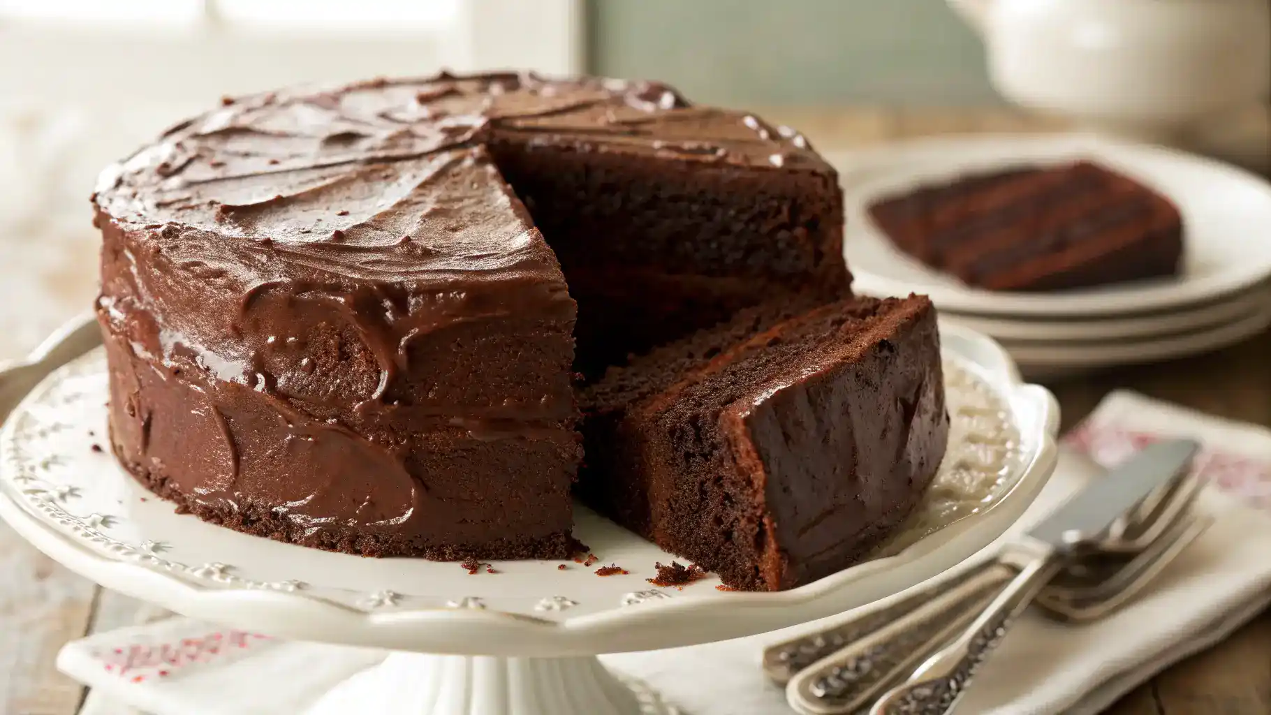 1920's recipe for chocolate cake