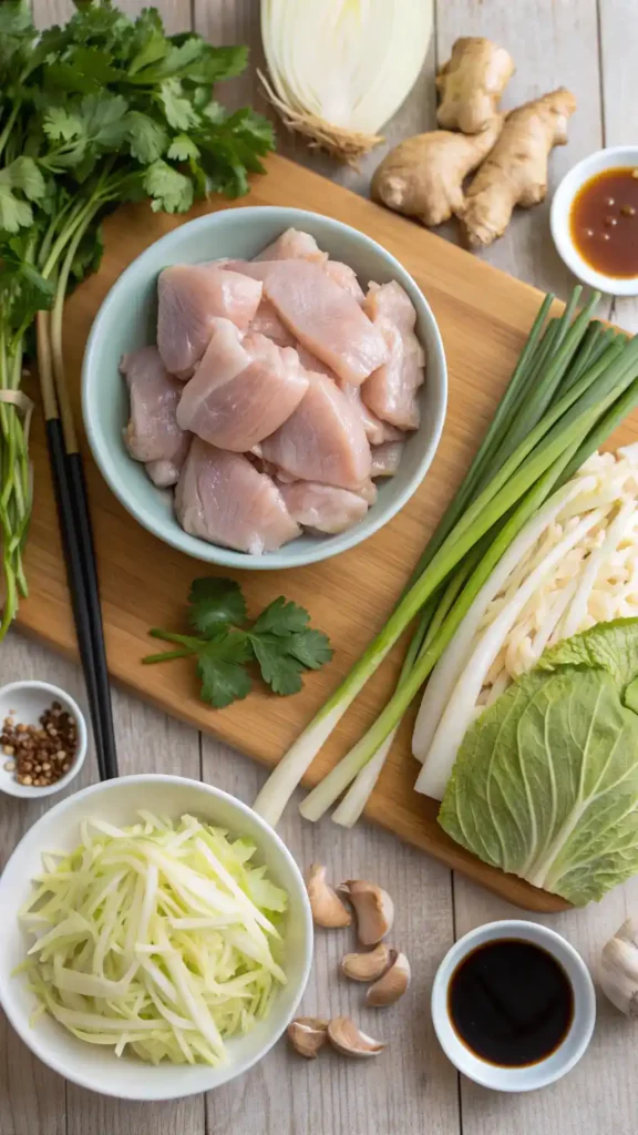 hmong cuisine cabbage chicken recipe hmong cabbage and chicken recipe