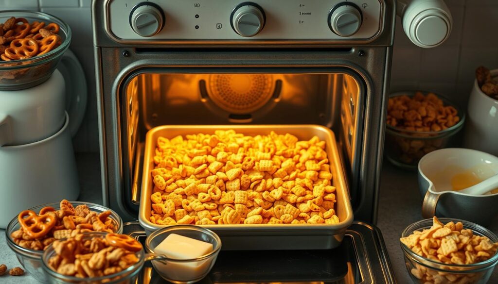 chex mix recipe oven
