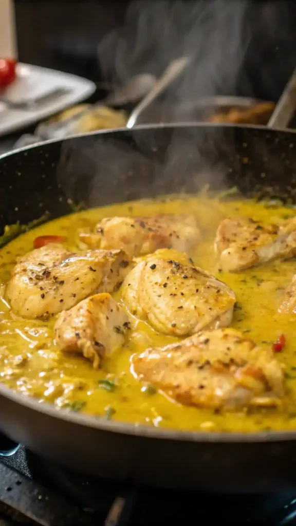 cooking process churu chicken amarillo recipe