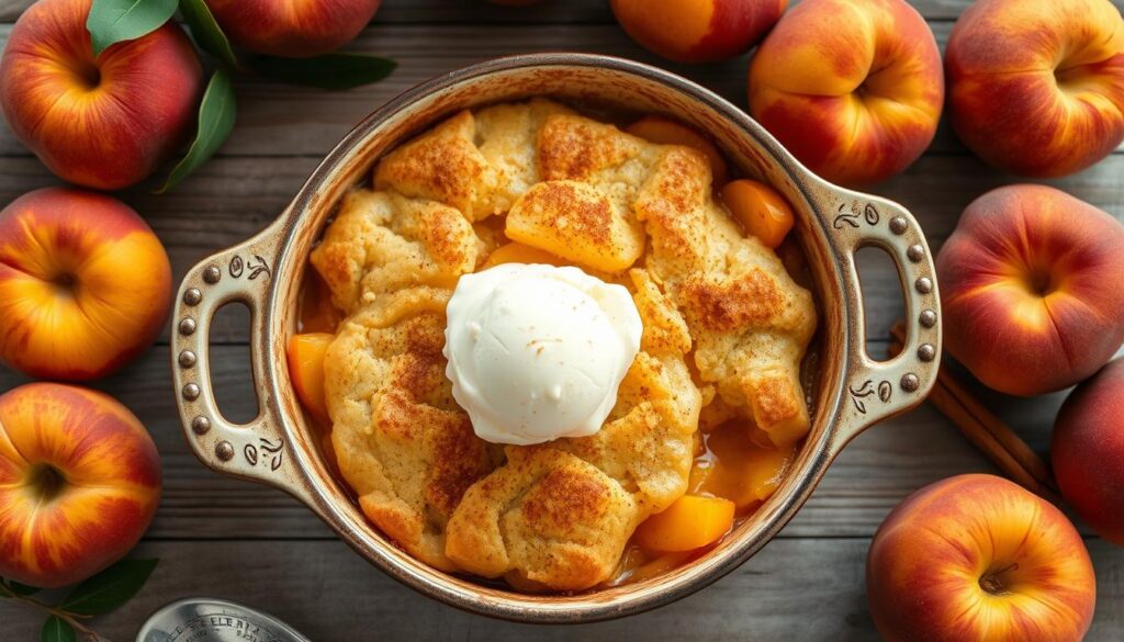 peach cobbler recipe with cake mix