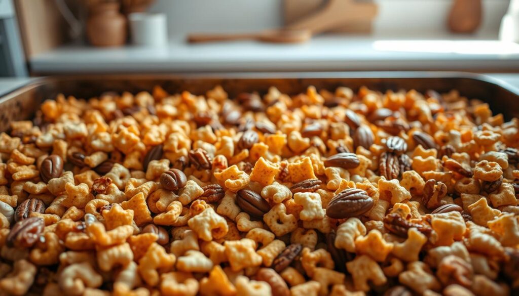 chex mix recipe in oven