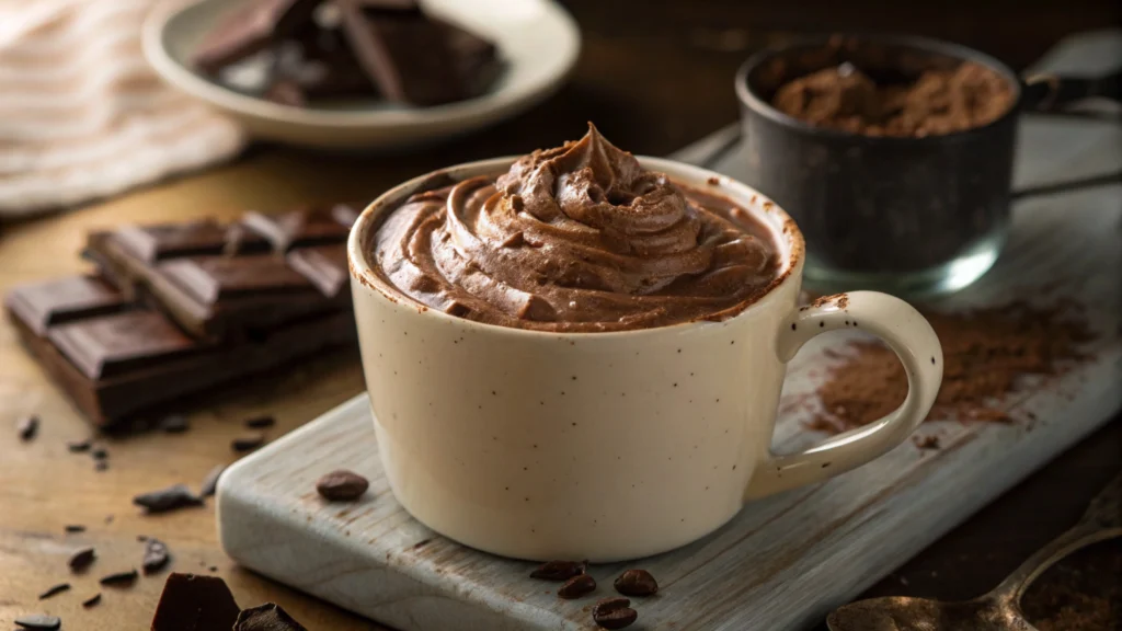 hot chocolate dip
