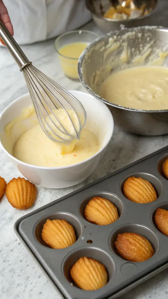 madeline cookies recipe using cream
