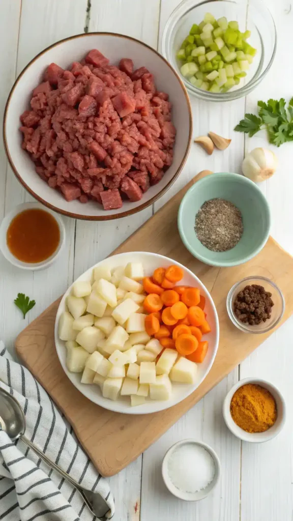 time-saving prep techniques slow cooker hamburger casserole