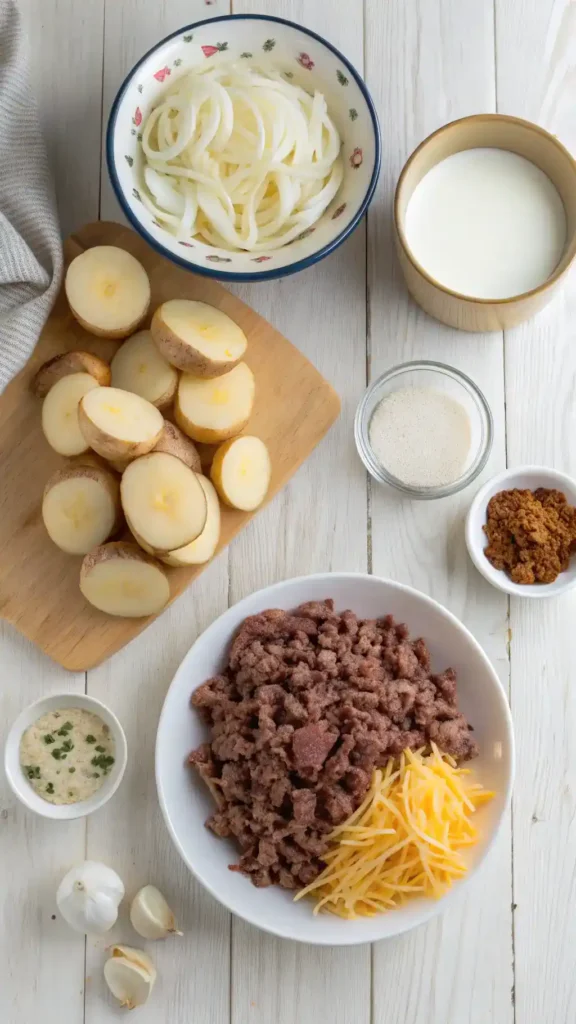 seasoning techniques slow cooker hamburger potato casserole