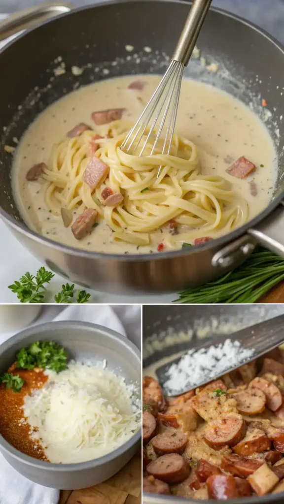 party food cajun alfredo sauce recipe