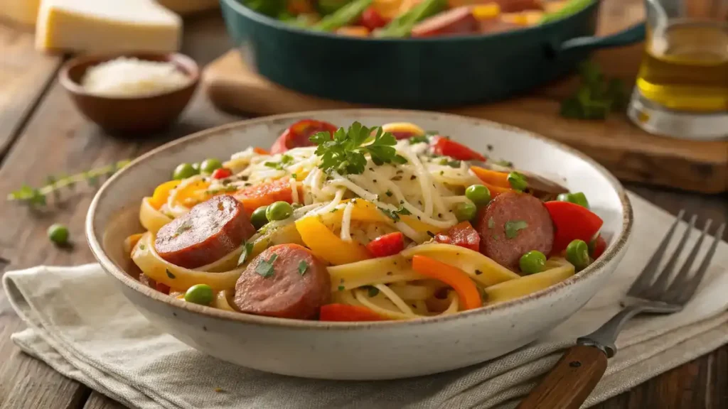 kielbasa recipes with pasta