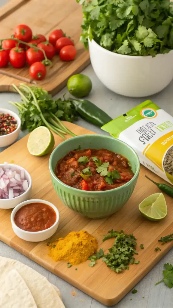 Making Hello Fresh Tex Mex Paste
