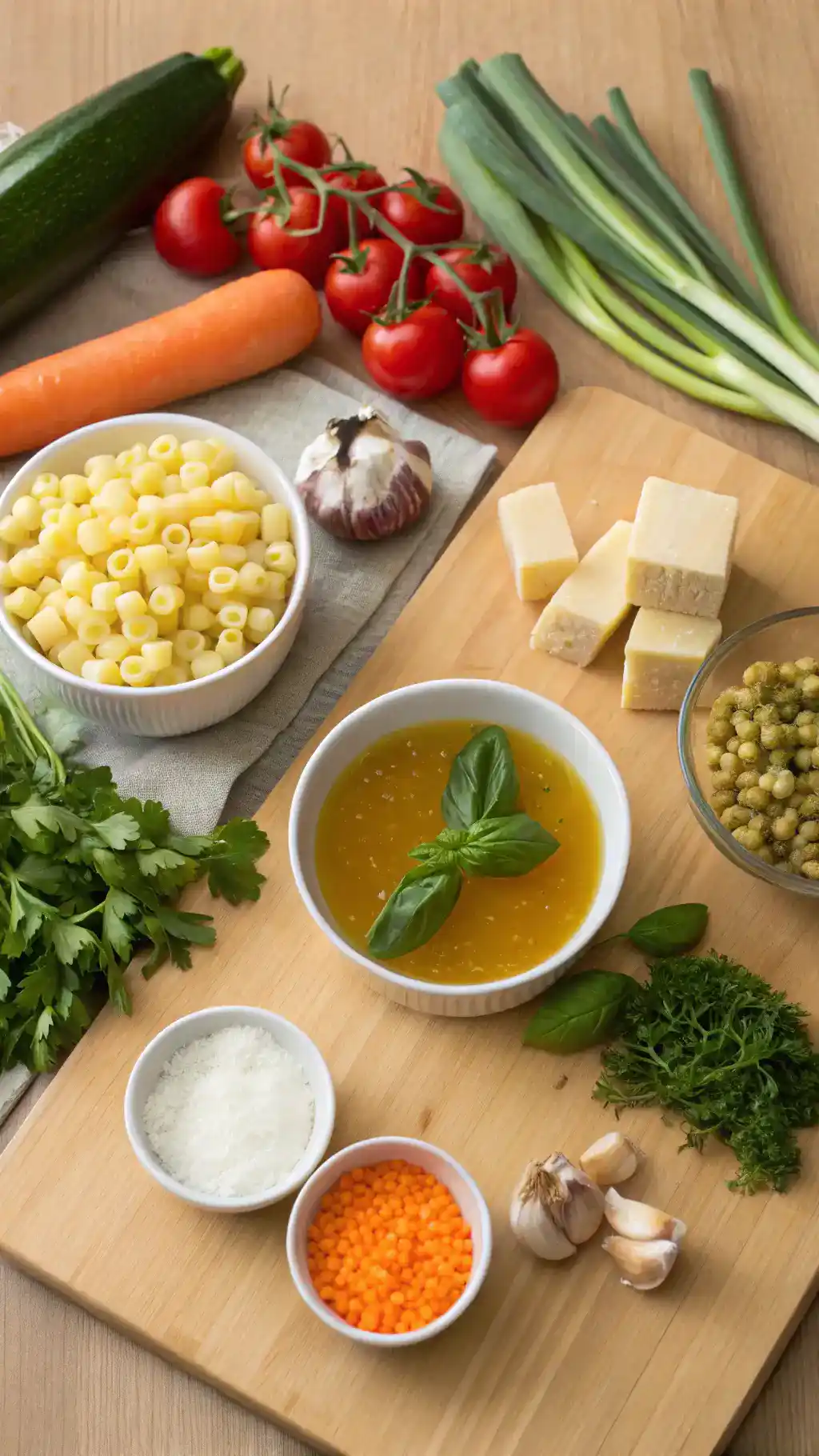 Ingredients for ditalini recipes
