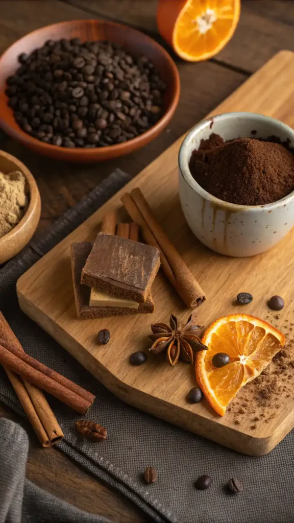 Ingredients for Cafe de Olla