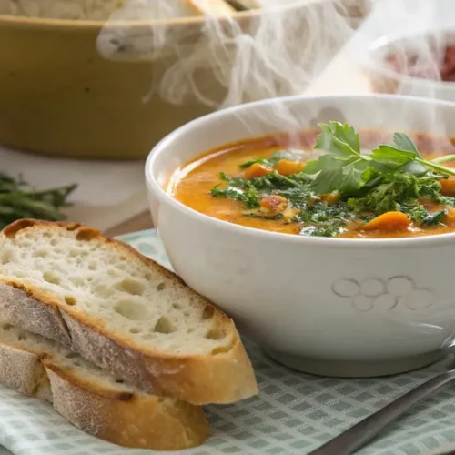 bowl of soup
