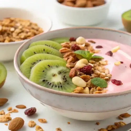 sweet kiwi yogurt