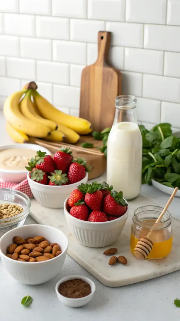 Ingredients for Ninja Creami recipes
