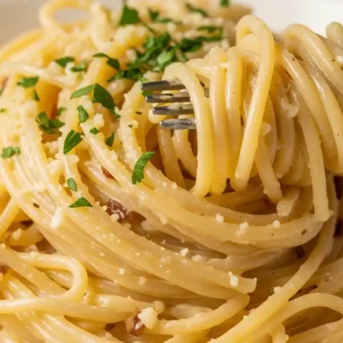 Garlic Parmesan Spaghetti