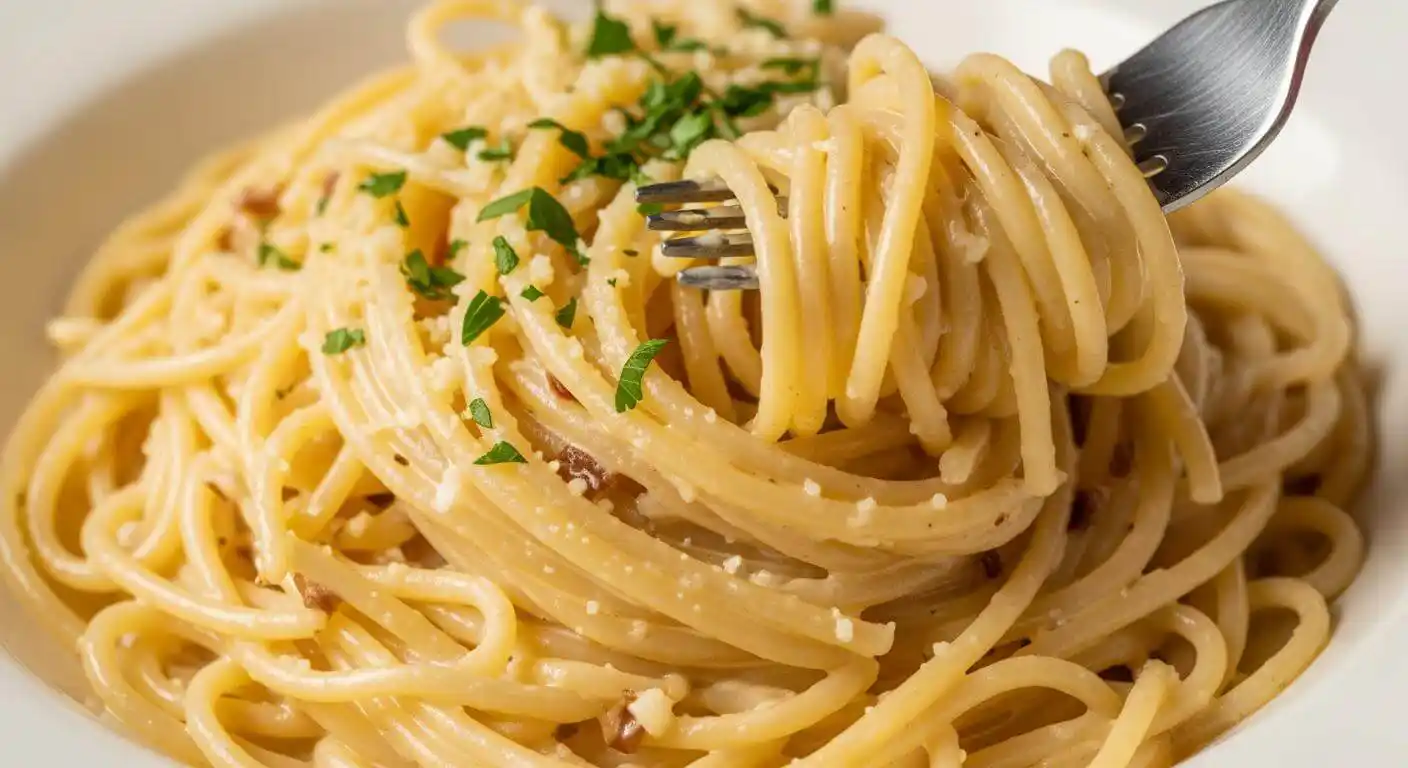 Garlic Parmesan Spaghetti