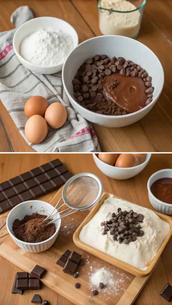 Step-by-step guide to making Chocolate Mousse Brownies