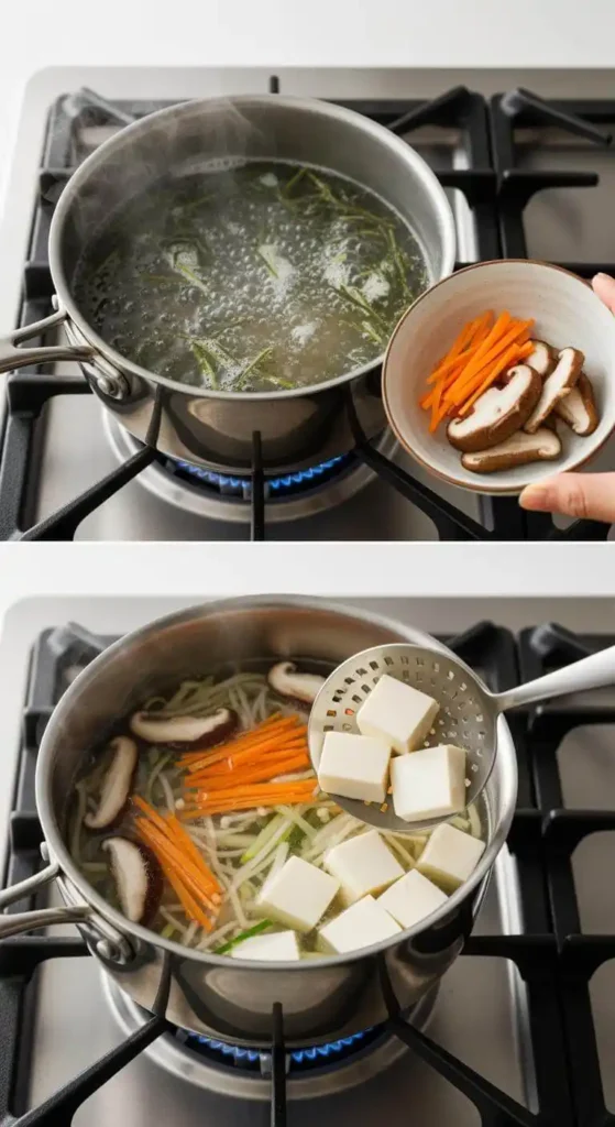 Preparing Japanese Clear Soup