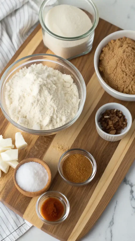 Ingredients for Air Fryer Churro Bites