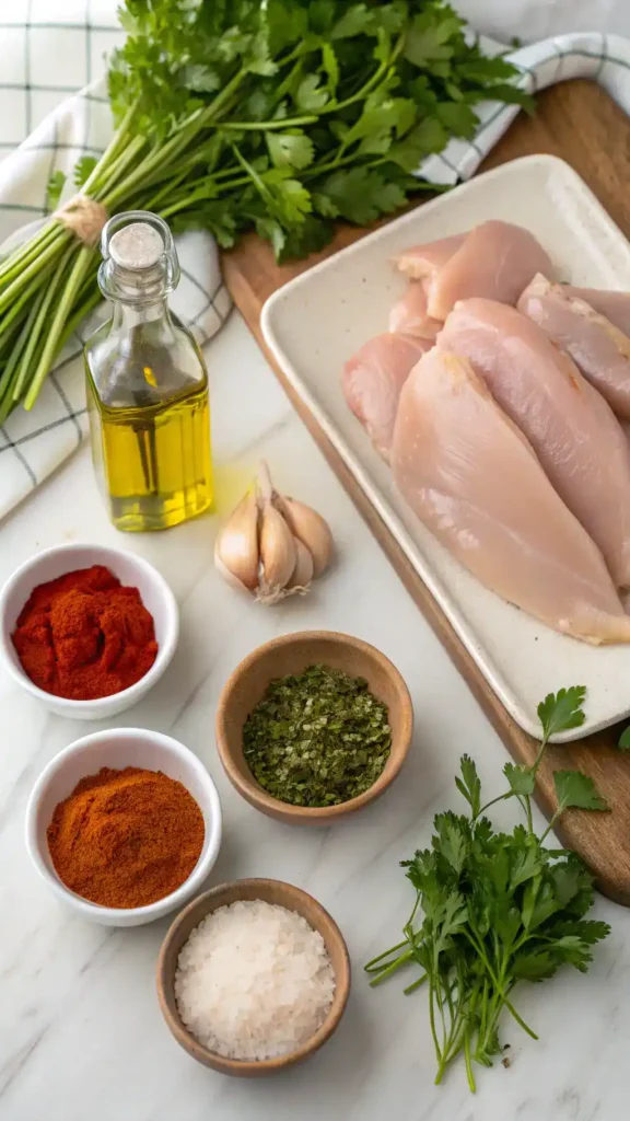 Ingredients for chicken tenderloin recipes