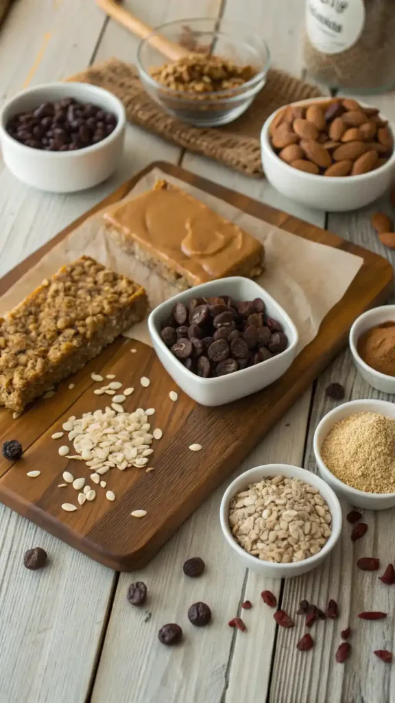 Ingredients for Naked Bars