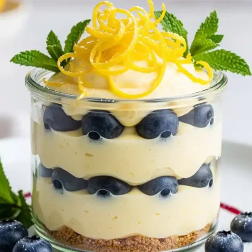 Lemon Blueberry dessert