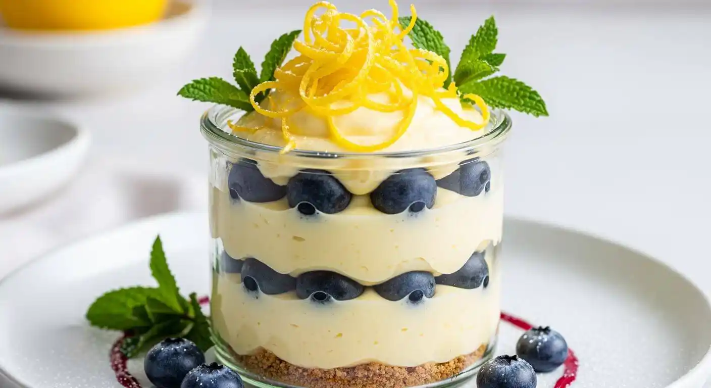 Lemon Blueberry dessert