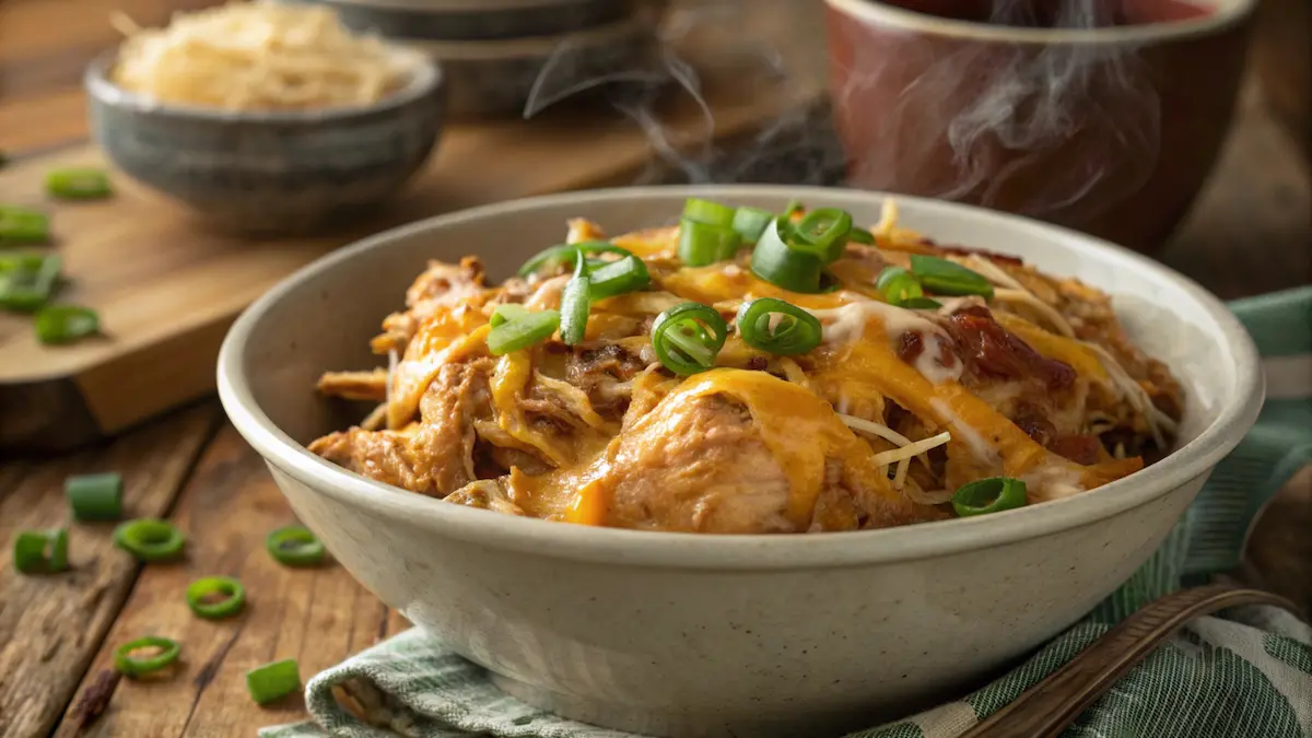 Slow Cooker Crack Chicken