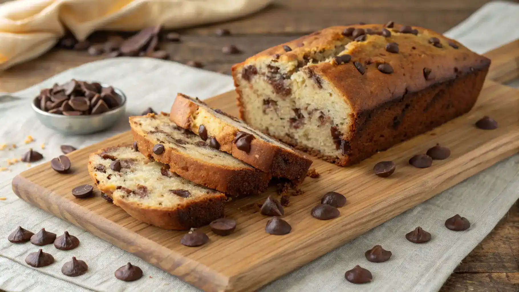 chocolate chip banana bread recipe