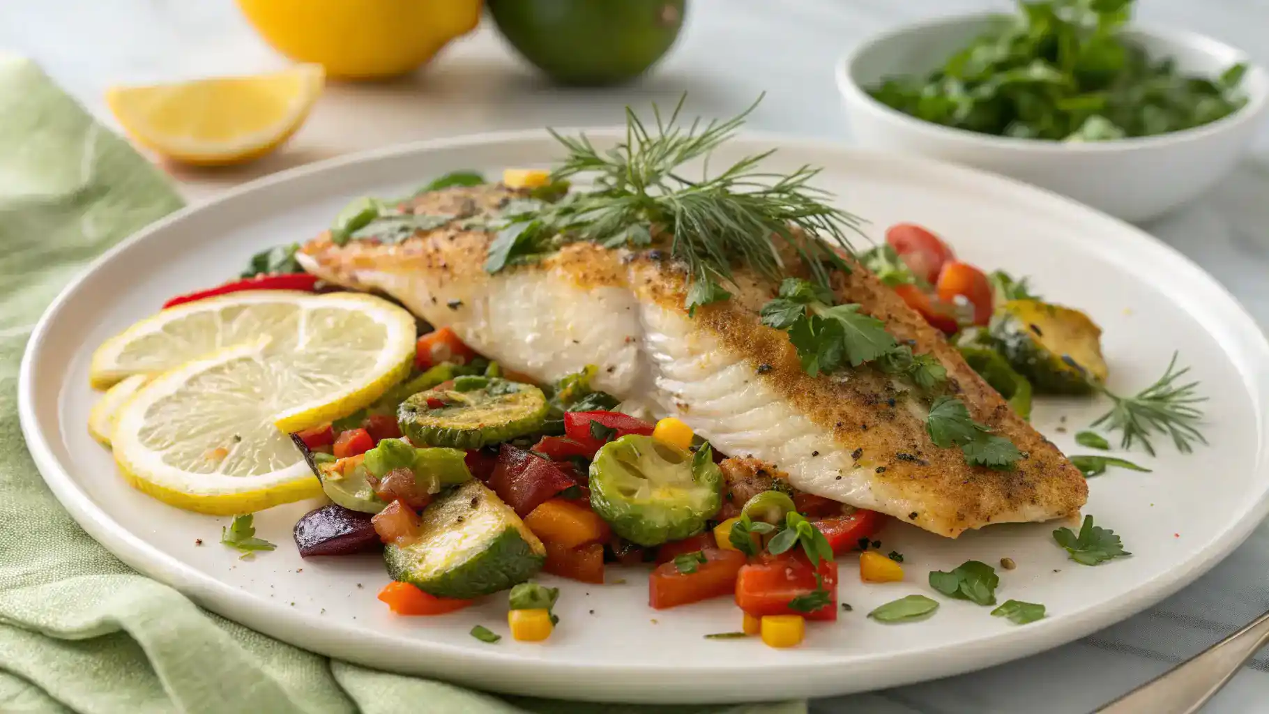 hello fresh tilapia recipe