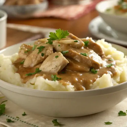 Crockpot Chicken and Gravy