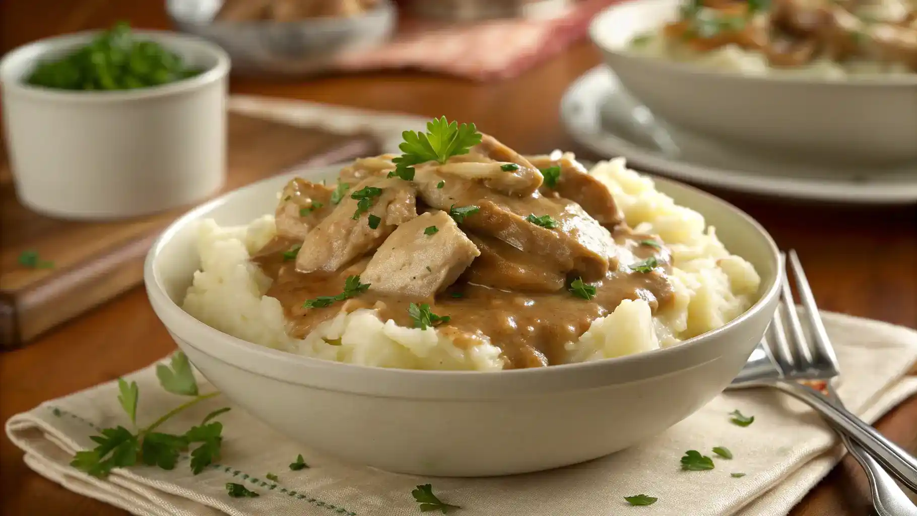 Crockpot Chicken and Gravy
