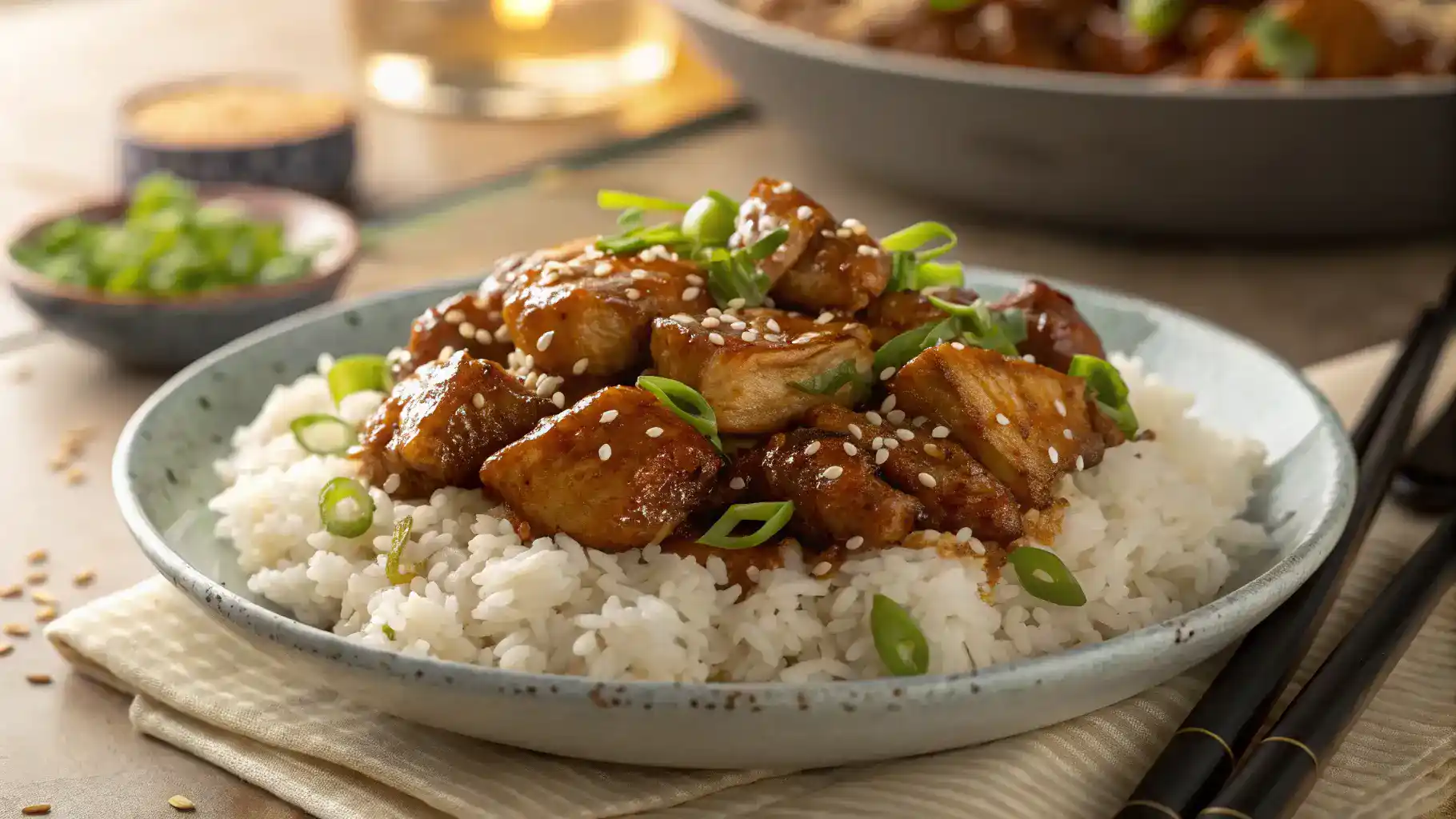 Crockpot Honey Garlic Chicken