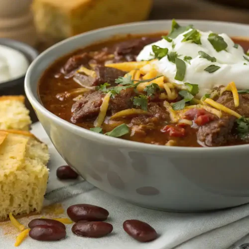 beef chili recipe