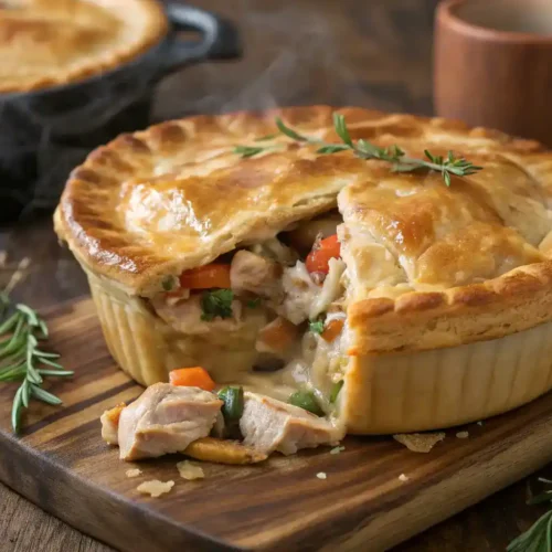 Slow Cooker Chicken Pot Pie