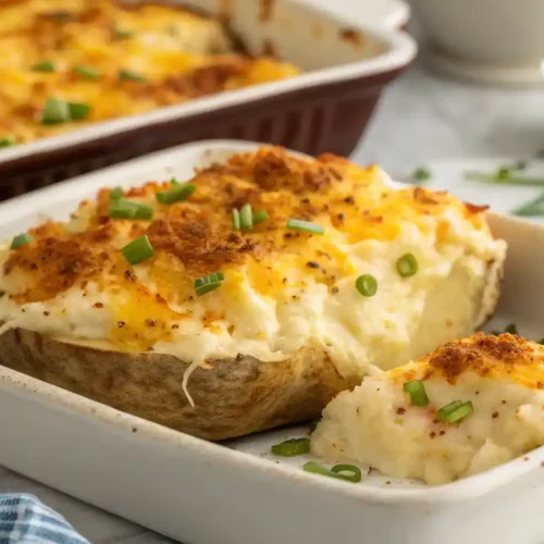 Twice Baked Potato Dump Casserole