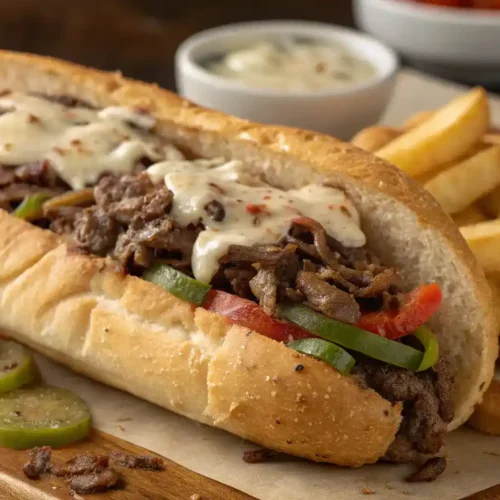 philly cheesesteak recipe