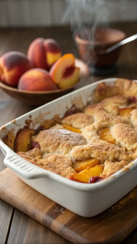 How to make Peach Cobbler