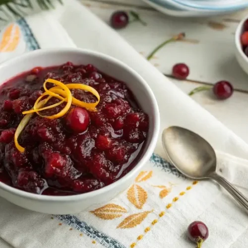 cranberry sauce recipe