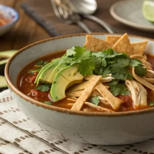 chicken tortilla soup recipe