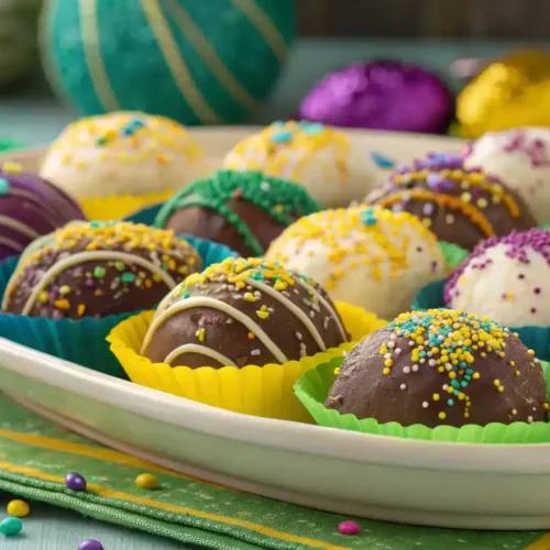 King Cake Truffles