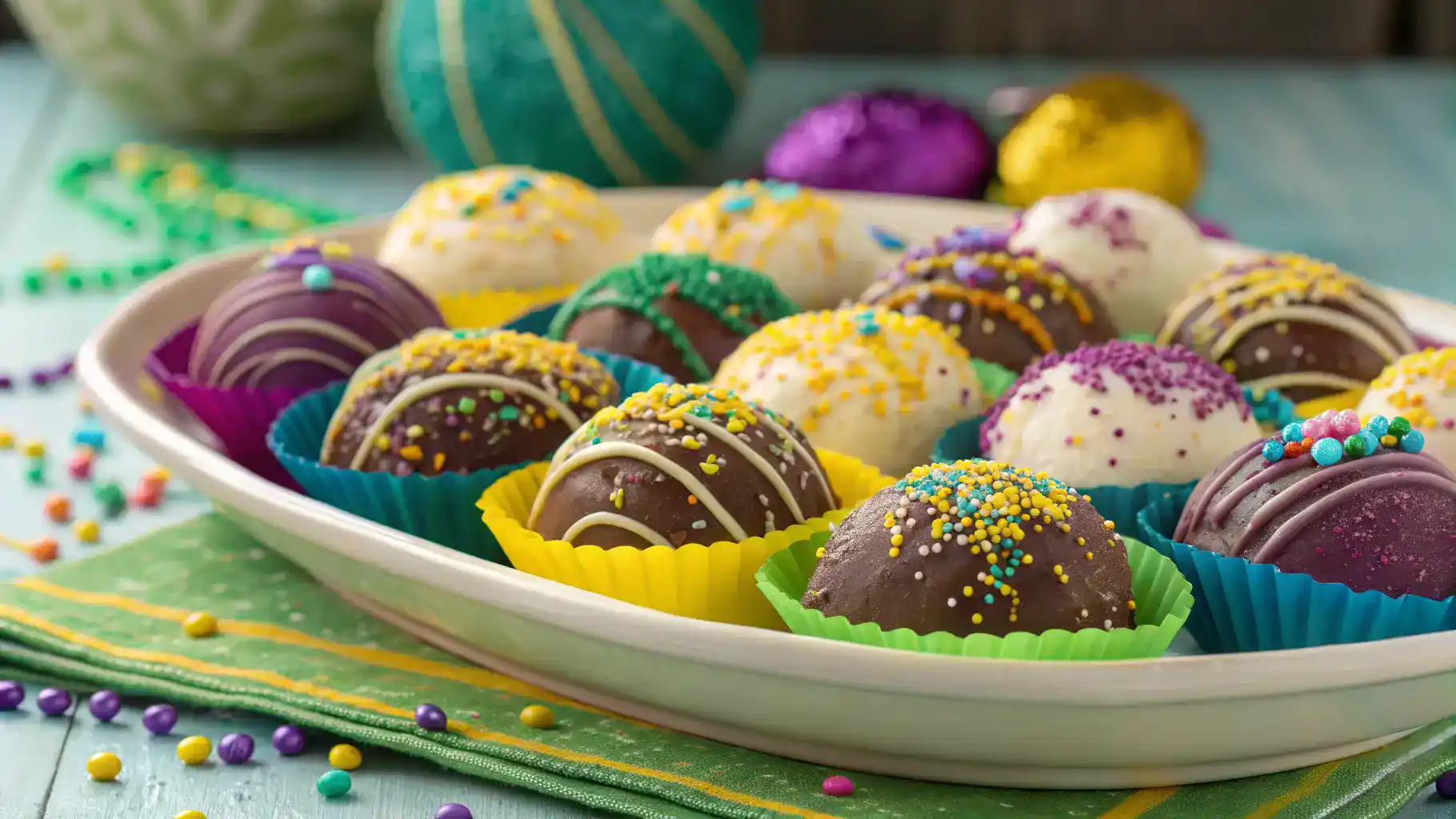 King Cake Truffles