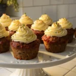 Meatloaf cupcakes with mashed potato frosting for April Fools Dinner Ideas