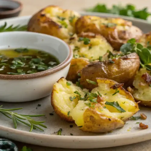 smashed potatoes recipe