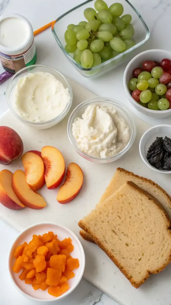 ingredients for April Fools food pranks for kids