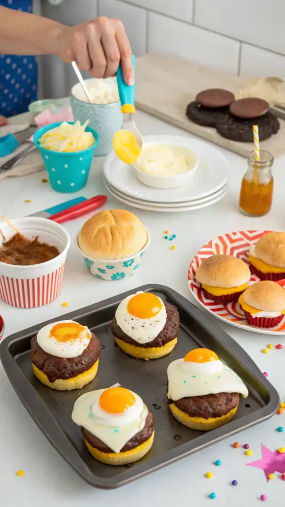 Preparing creative April Fools birthday party food tricks