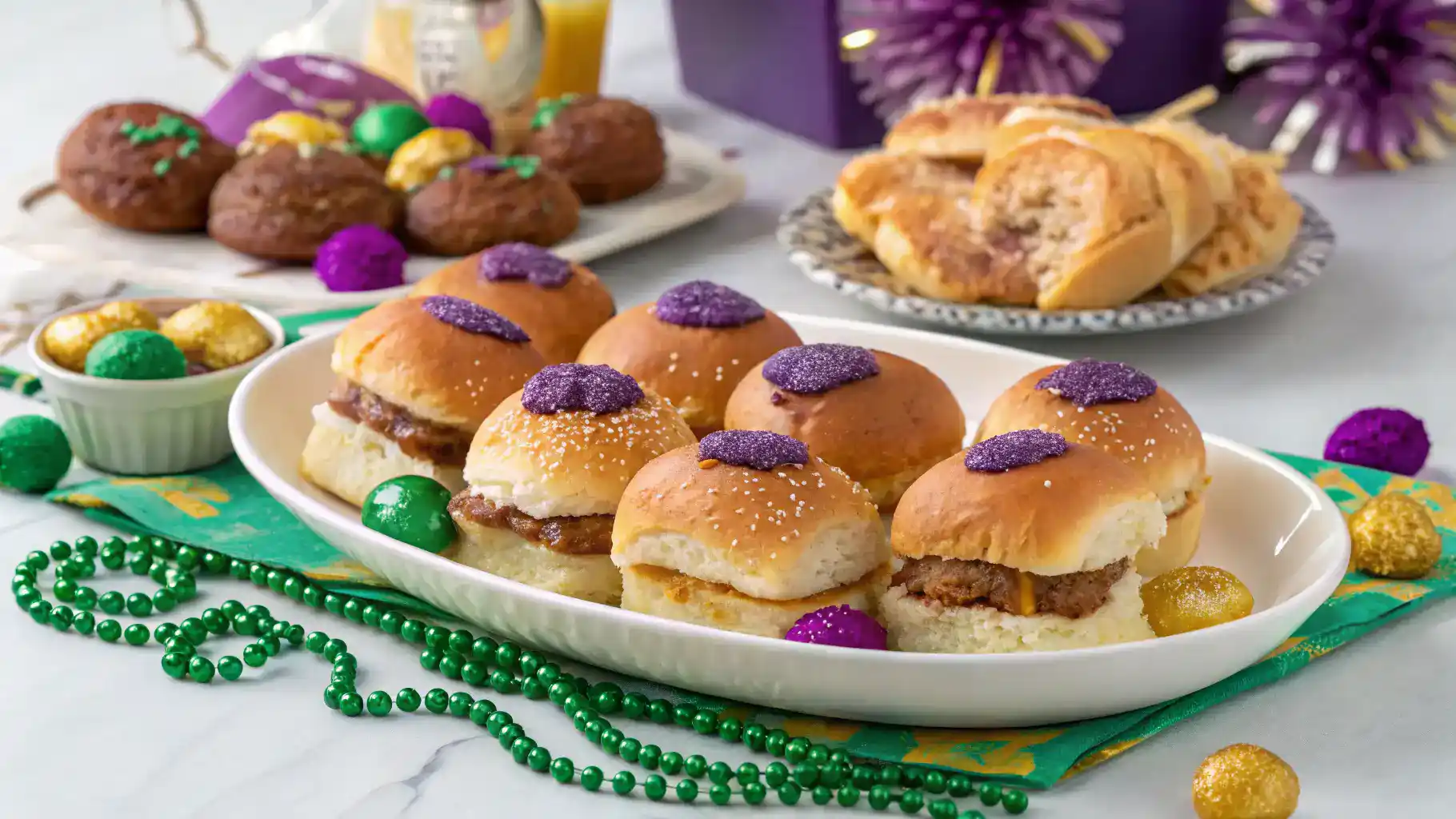 Mardi Gras Party Bites platter