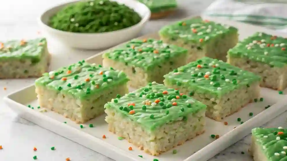 St Patrick’s Day Rice Krispie Treats