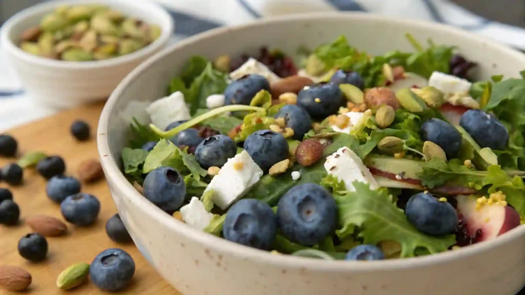 blueberry pistachio salad