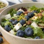 blueberry pistachio salad